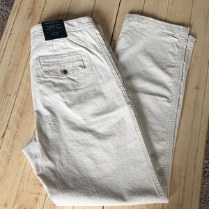 Banana Republic Women's Cream Trousers